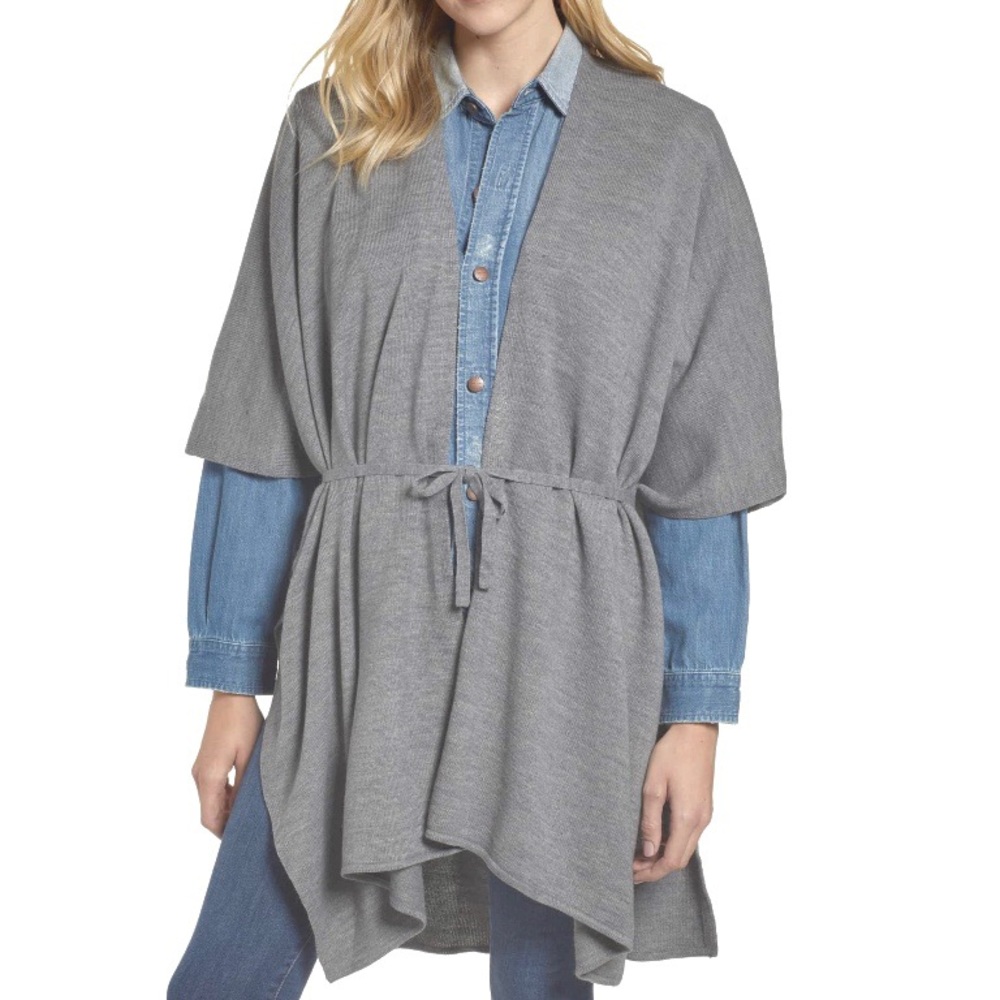 All saints tie ruana NWT